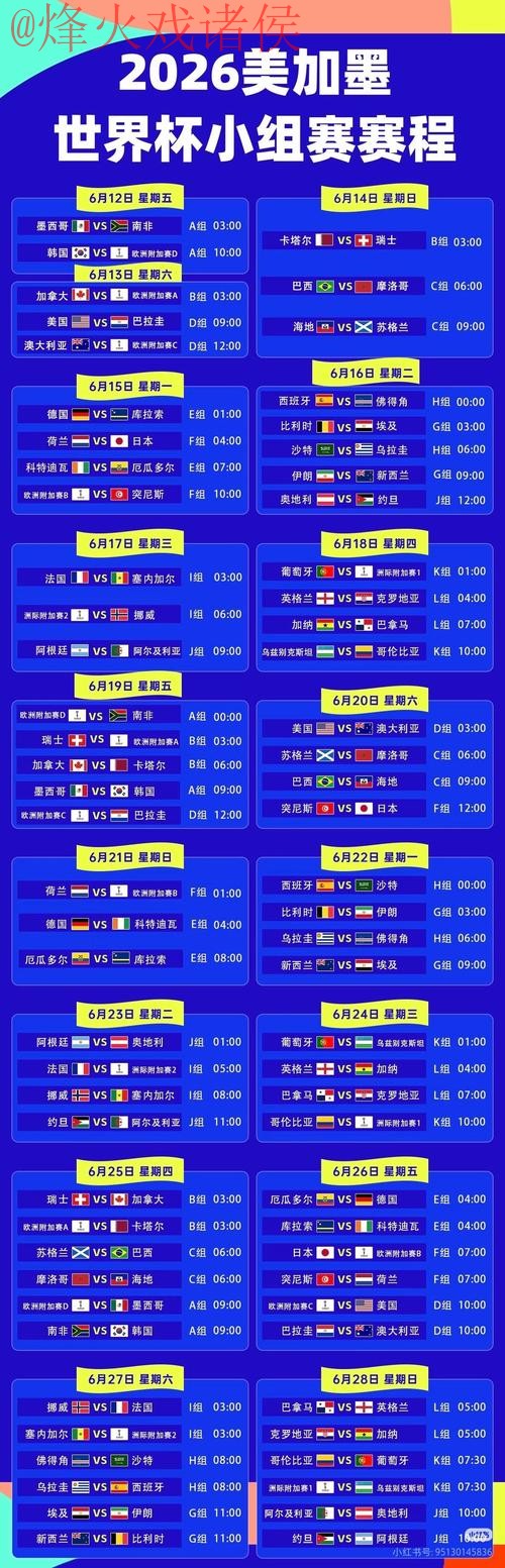 2026世界杯直播实时全站观看指南
